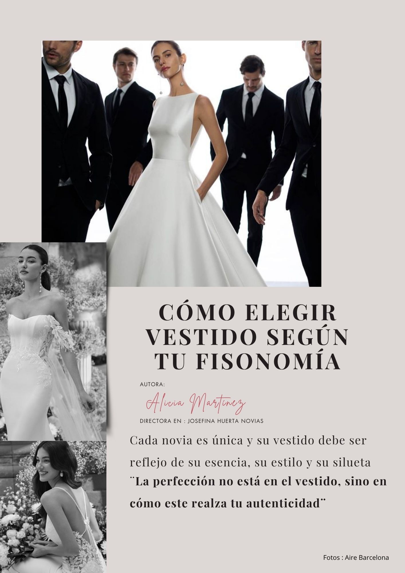 Guía para elegir el vestido de novia según tu tipo de cuerpo, con consejos