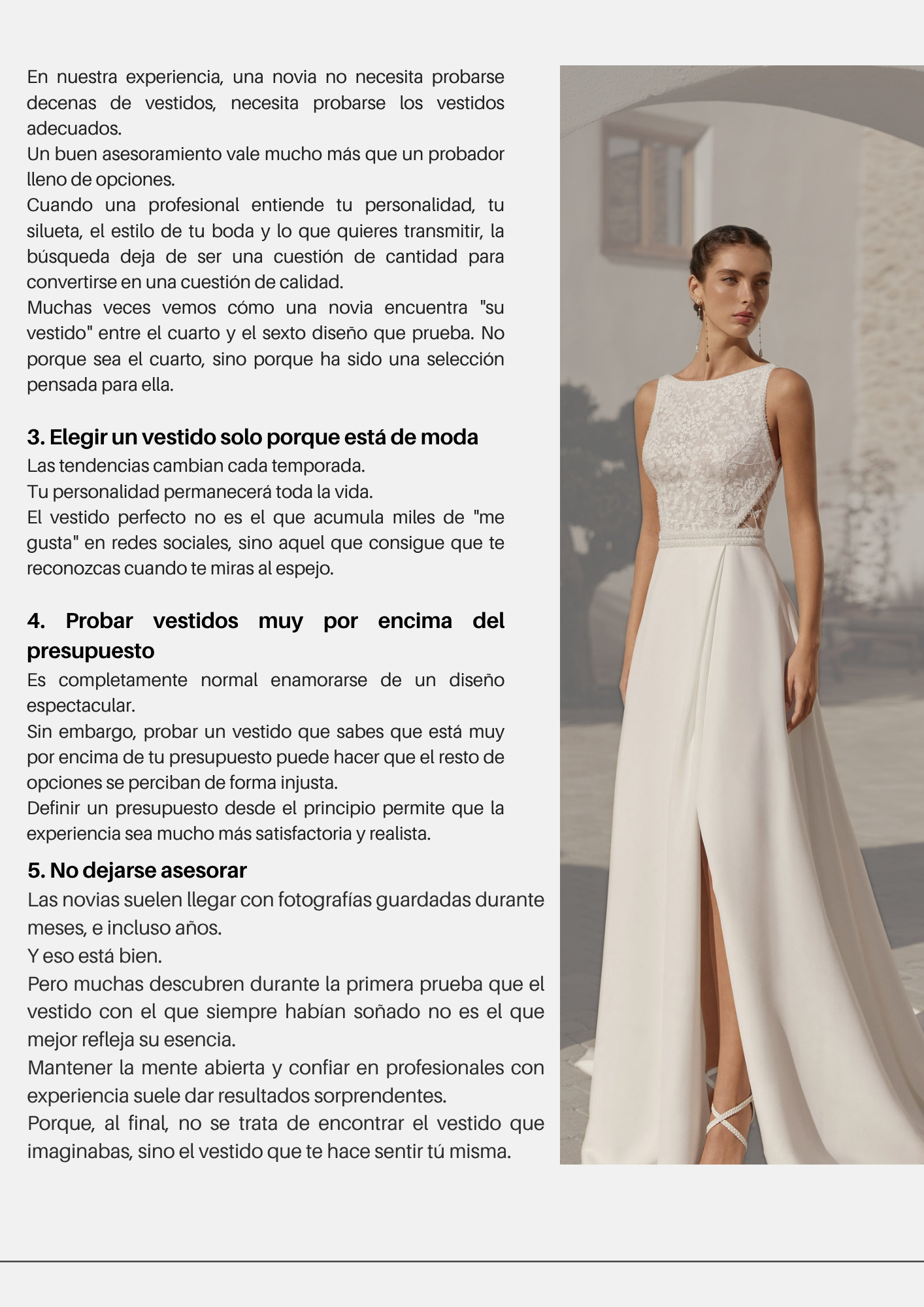¿Cuánto cuesta un vestido de novia en Valencia en 2026? Guía elaborada por Alicia Martínez Huerta con los factores que influyen en el precio de un vestido de novia.